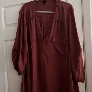 Torrid dusty rose top size 5 / 5x / 28
